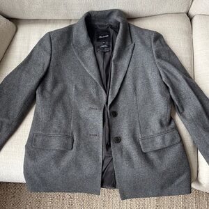 Women’s Madewell Oversized Gray Blazer